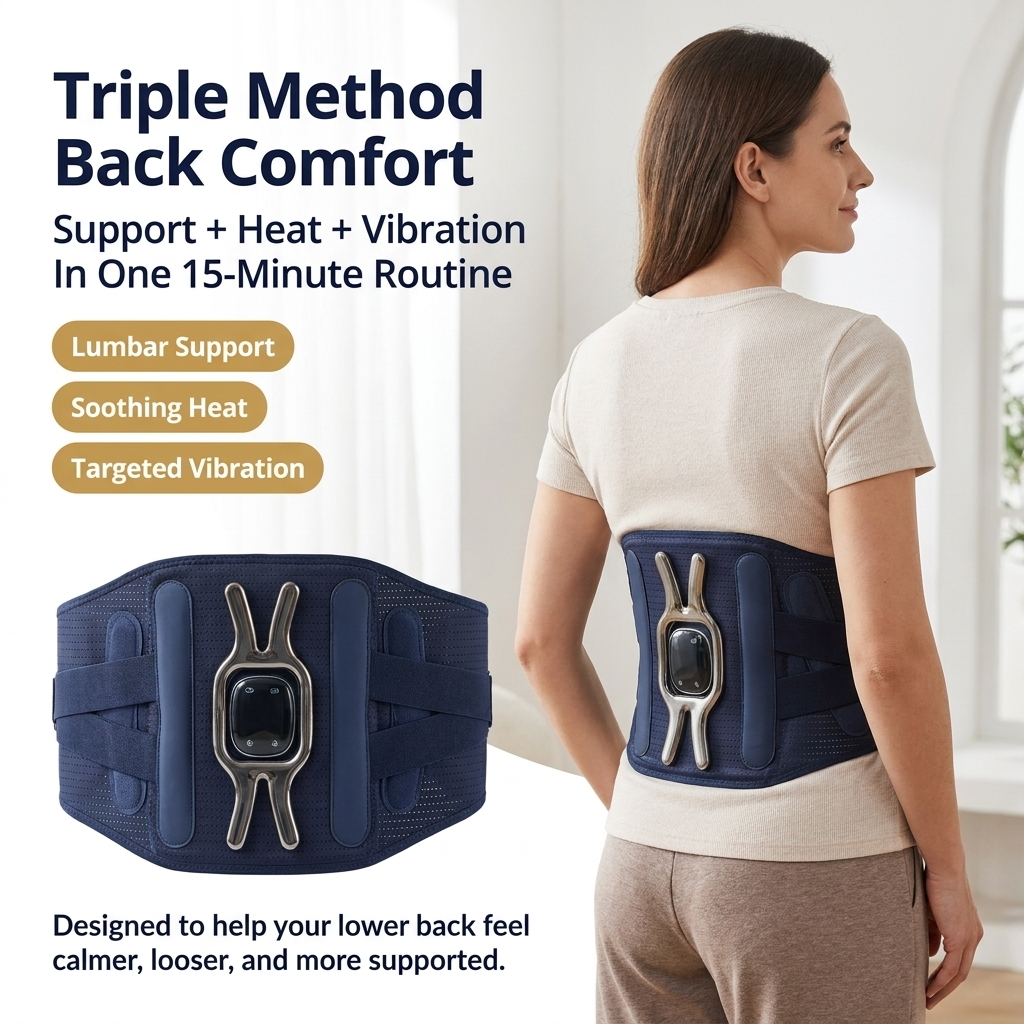 BackCalm Triple Method Back Massager