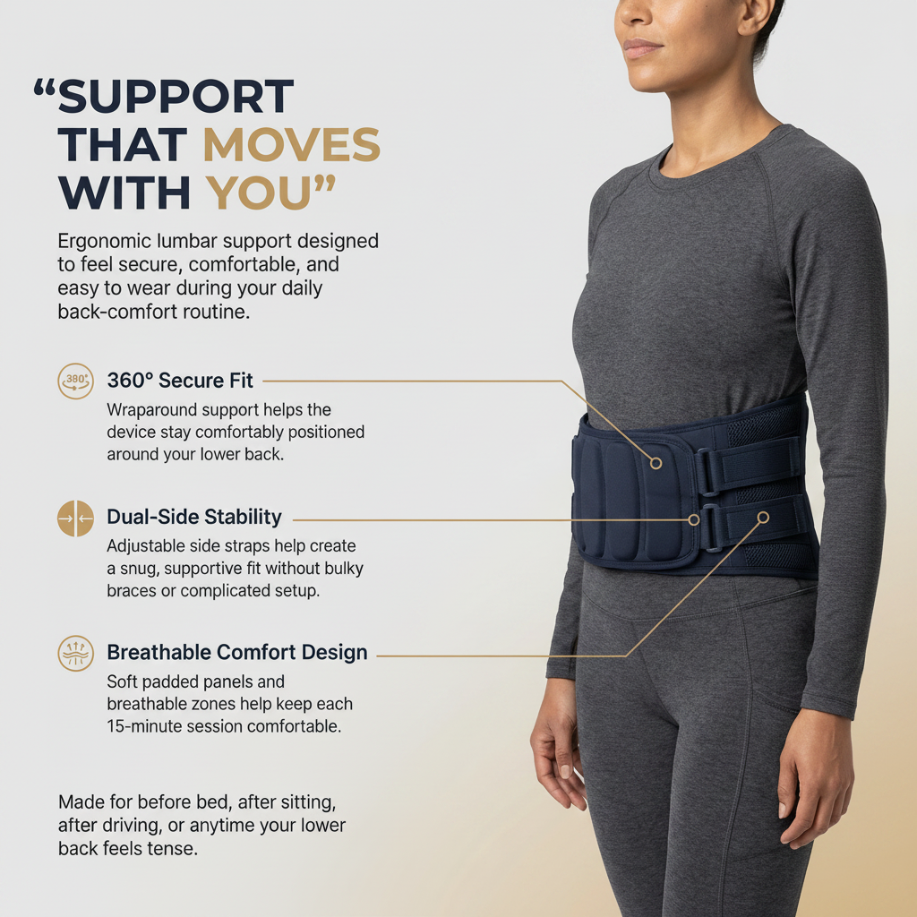 BackCalm Triple Method Back Massager